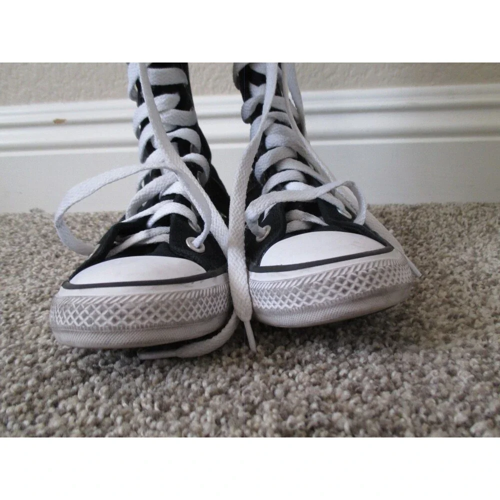 Converse Chuck Taylor All Star XXHi Knee-high canvas boots Kid sz 13